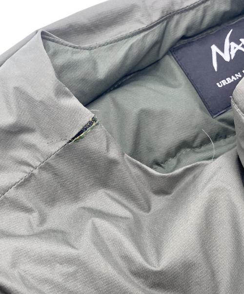 NANGA（ナンガ）NANGA (ナンガ) URBAN RESEARCH DOORS (アーバンリサーチドアーズ) 別注インナーダウン グリーン サイズ:Lの古着・服飾アイテム