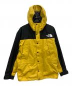 THE NORTH FACEザ ノース フェイス）の古着「マウンテンライトジャケット」｜イエロー×ブラック