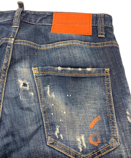 DSQUARED2（ディースクエアード）DSQUARED2 (ディースクエアード) Skater Jean インディゴ サイズ:44の古着・服飾アイテム