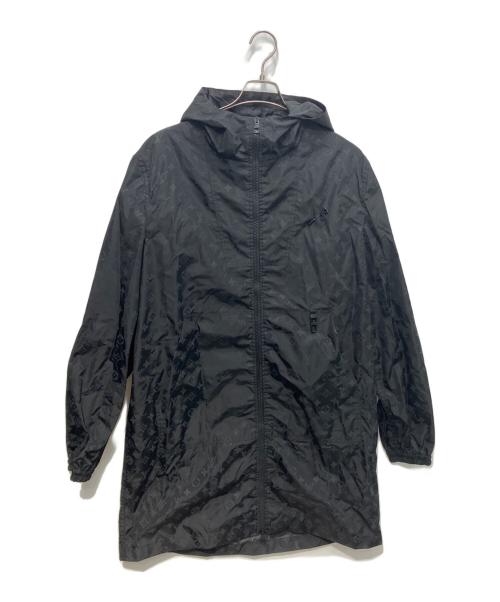 LOUIS VUITTON（ルイ ヴィトン）LOUIS VUITTON (ルイ ヴィトン) ミッドレングスナイロンウィンドブレーカー ブラック サイズ:48の古着・服飾アイテム