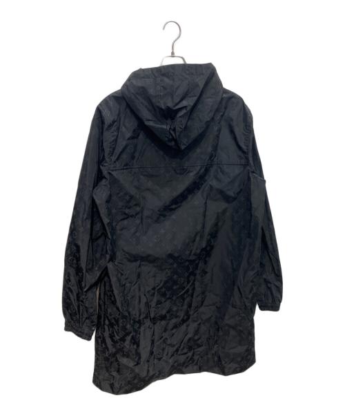 LOUIS VUITTON（ルイ ヴィトン）LOUIS VUITTON (ルイ ヴィトン) ミッドレングスナイロンウィンドブレーカー ブラック サイズ:48の古着・服飾アイテム