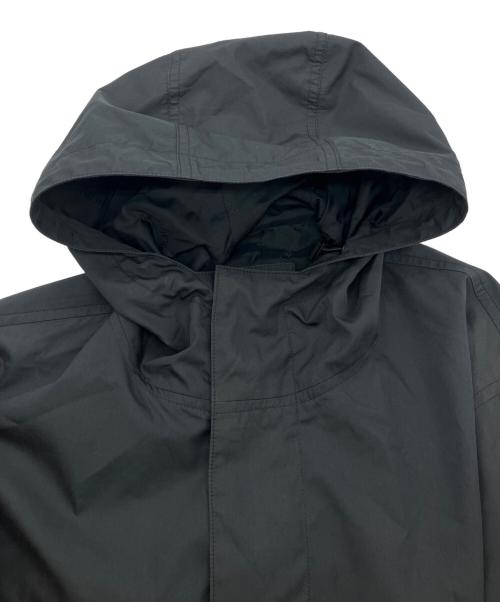 Dior（ディオール）DIOR (ディオール) Shawn Stussy (ショーン・ステューシー) Back Logo Hooded Coat ブラック サイズ:46の古着・服飾アイテム