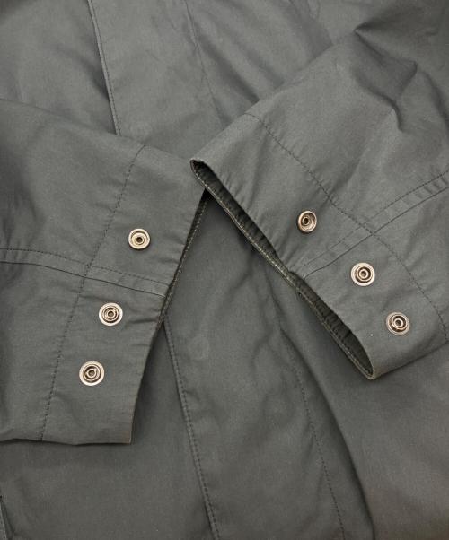 Dior（ディオール）DIOR (ディオール) Shawn Stussy (ショーン・ステューシー) Back Logo Hooded Coat ブラック サイズ:46の古着・服飾アイテム