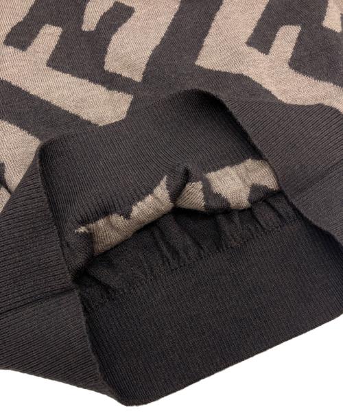 FENDI（フェンディ）FENDI (フェンディ) ロゴニット ブラウン サイズ:50の古着・服飾アイテム