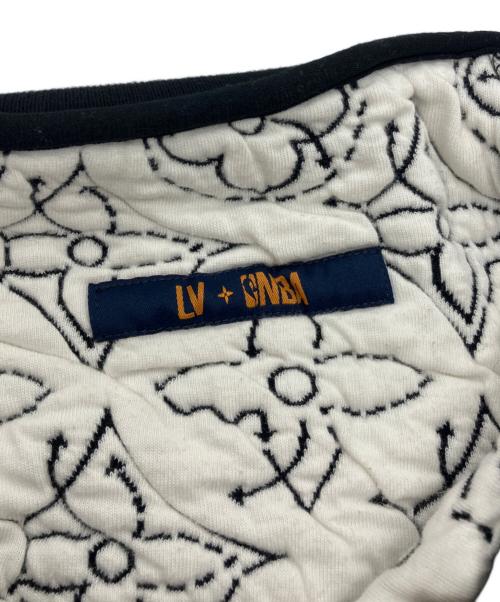 LOUIS VUITTON（ルイ ヴィトン）LOUIS VUITTON (ルイ ヴィトン) ストラテジック フラワー キルテッド ハーフパンツ　NBA ブラック サイズ:Sの古着・服飾アイテム