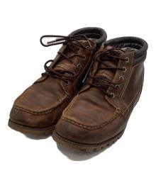 Timberland（ティンバーランド）の古着「モックトゥブーツ」｜ブラウン