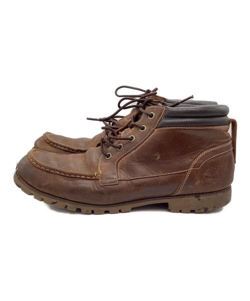 Timberland（ティンバーランド）Timberland (ティンバーランド) モックトゥブーツ ブラウン サイズ:13Mの古着・服飾アイテム
