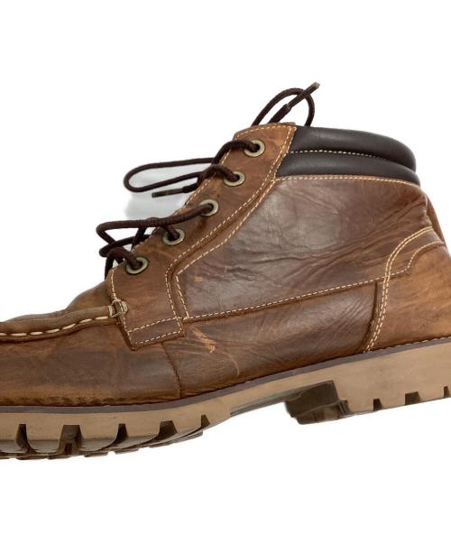 Timberland（ティンバーランド）Timberland (ティンバーランド) モックトゥブーツ ブラウン サイズ:13Mの古着・服飾アイテム