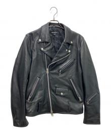 JACKROSE（ジャックローズ）の古着「ダブルライダースジャケット」｜ブラック
