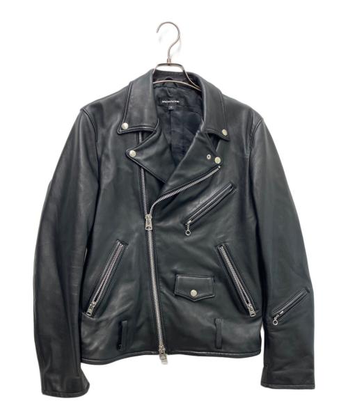 JACKROSE（ジャックローズ）JACKROSE (ジャックローズ) ダブルライダースジャケット ブラック サイズ:4の古着・服飾アイテム