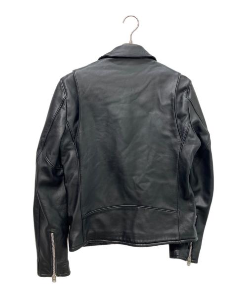 JACKROSE（ジャックローズ）JACKROSE (ジャックローズ) ダブルライダースジャケット ブラック サイズ:4の古着・服飾アイテム