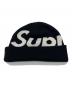 Supreme（シュプリーム）の古着「Big Logo Beanie」｜ブラック