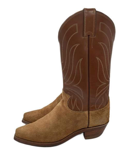 Justin boot（ジャスティンブーツ）Justin boot (ジャスティンブーツ) ウェスタンブーツ ブラウン サイズ:8Dの古着・服飾アイテム