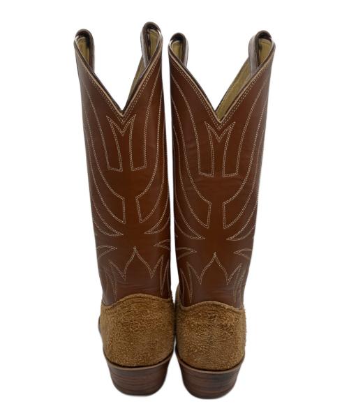 Justin boot（ジャスティンブーツ）Justin boot (ジャスティンブーツ) ウェスタンブーツ ブラウン サイズ:8Dの古着・服飾アイテム