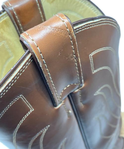 Justin boot（ジャスティンブーツ）Justin boot (ジャスティンブーツ) ウェスタンブーツ ブラウン サイズ:8Dの古着・服飾アイテム