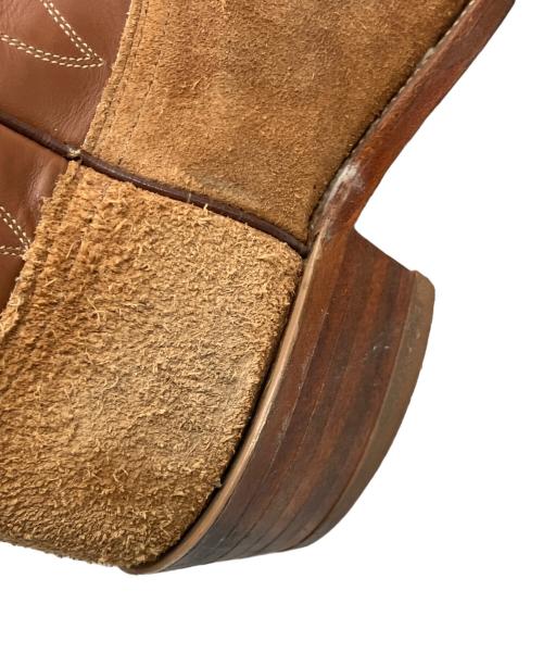 Justin boot（ジャスティンブーツ）Justin boot (ジャスティンブーツ) ウェスタンブーツ ブラウン サイズ:8Dの古着・服飾アイテム