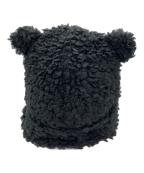 BASICKSベイシックス）の古着「Bear Beanie」｜ブラック