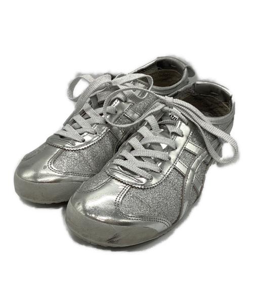 Onitsuka Tiger（オニツカタイガー）Onitsuka Tiger (オニツカタイガー) MEXICO'66（メキシコ'66） シルバー サイズ:24cmの古着・服飾アイテム