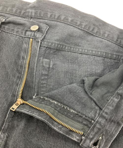 SEQUEL（シークエル）SEQUEL (シークエル) デニムパンツ ブラック サイズ:XLの古着・服飾アイテム