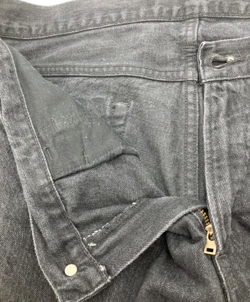 SEQUEL（シークエル）SEQUEL (シークエル) デニムパンツ ブラック サイズ:XLの古着・服飾アイテム