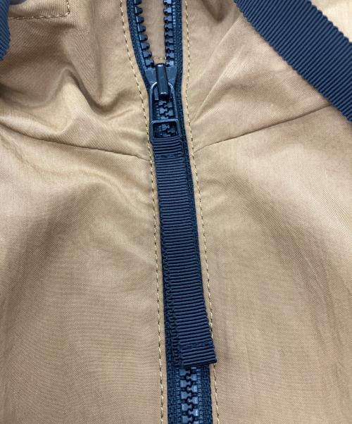 Leilian（レリアン）LEILIAN (レリアン) ラグランスリーブジップコート ベージュ サイズ:11の古着・服飾アイテム