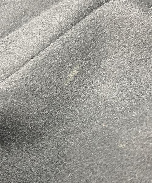 Leilian（レリアン）LEILIAN (レリアン) フォックスショールカラーカシミヤコート ブラック サイズ:11の古着・服飾アイテム