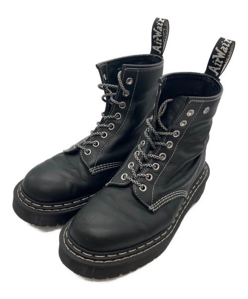 Dr.Martens（ドクターマーチン）Dr.Martens (ドクターマーチン) 1460BEXホワイトダブルステッチ8ホールブーツ ブラック サイズ:UK7の古着・服飾アイテム