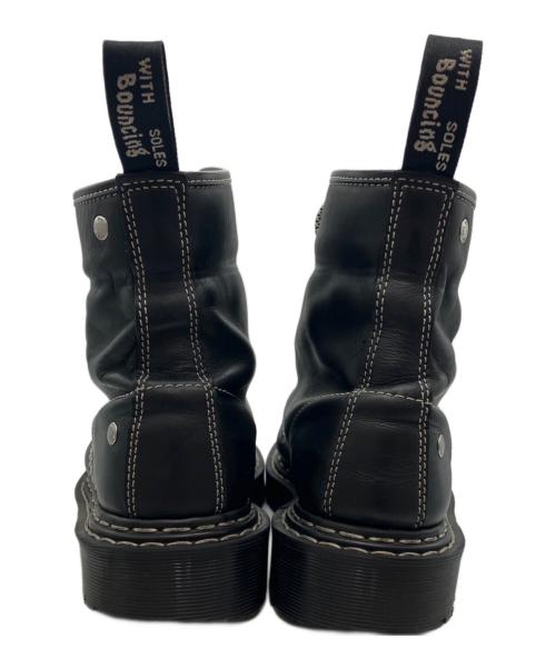 Dr.Martens（ドクターマーチン）Dr.Martens (ドクターマーチン) 1460BEXホワイトダブルステッチ8ホールブーツ ブラック サイズ:UK7の古着・服飾アイテム