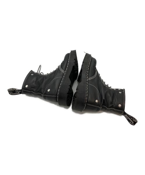 Dr.Martens（ドクターマーチン）Dr.Martens (ドクターマーチン) 1460BEXホワイトダブルステッチ8ホールブーツ ブラック サイズ:UK7の古着・服飾アイテム