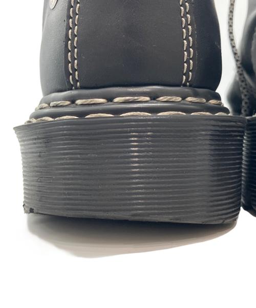 Dr.Martens（ドクターマーチン）Dr.Martens (ドクターマーチン) 1460BEXホワイトダブルステッチ8ホールブーツ ブラック サイズ:UK7の古着・服飾アイテム