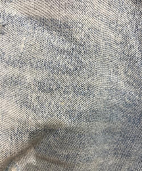 AMIRI（アミリ）AMIRI (アミリ) グラデーション プリーツ ジーンズ ダメージデニム インディゴ サイズ:34の古着・服飾アイテム