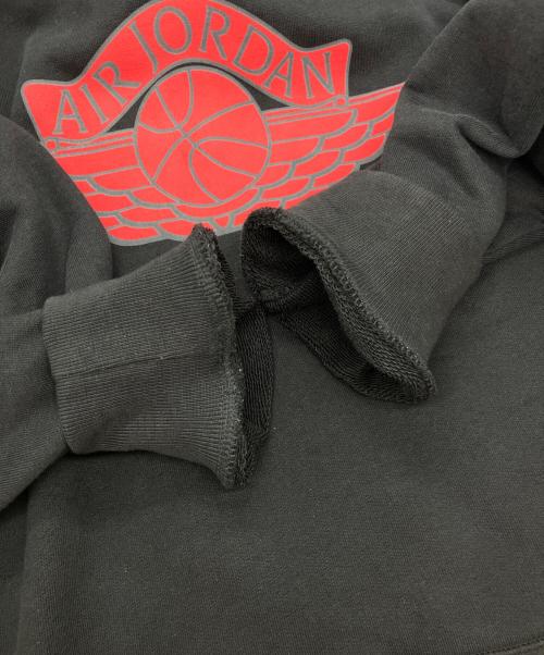 SAINT MICHAEL（セントマイケル）SAINT MICHAEL (セントマイケル) JORDAN (ジョーダン) M J Sm Flc Hoodie   26SS ブラック サイズ:Lの古着・服飾アイテム