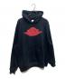 SAINT MICHAEL（セントマイケル）の古着「M J Sm Flc Hoodie   26SS」｜ブラック