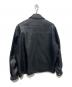 nano・universe (ナノ・ユニバース) レザーシングルライダースジャケット　 26SS ブラック サイズ:XL：10000円