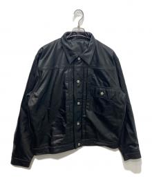 Firsthand（ファーストハンド）の古着「レザージャケット TYPE-1   25AW」｜ブラック