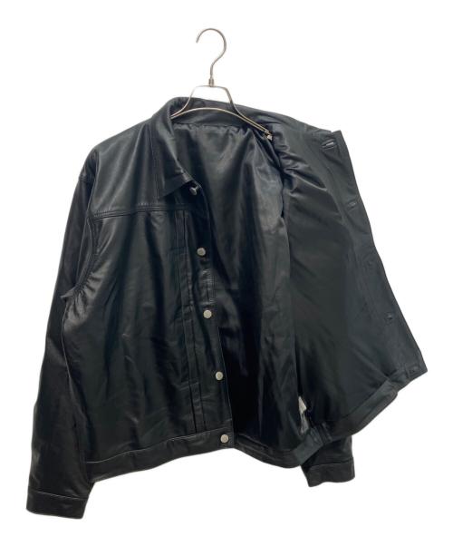 Firsthand（ファーストハンド）Firsthand (ファーストハンド) レザージャケット TYPE-1   25AW ブラック サイズ:Lの古着・服飾アイテム