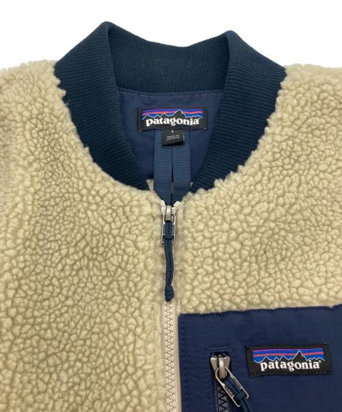 Patagonia（パタゴニア）Patagonia (パタゴニア) Retro-X Bomber Jkt   FA20 アイボリー サイズ:Lの古着・服飾アイテム
