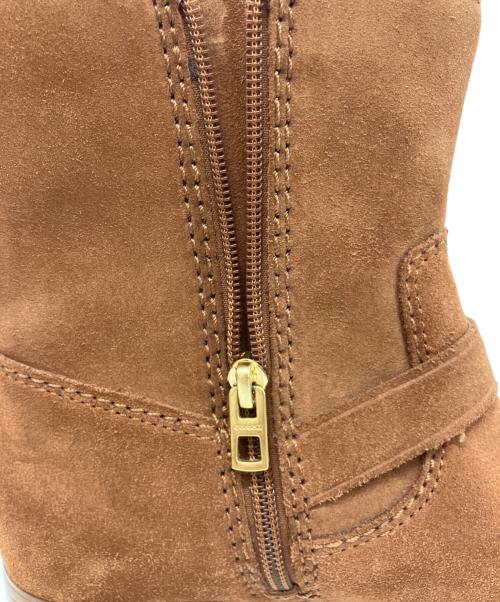 COACH（コーチ）COACH (コーチ) スウェードブーツ ブラウン サイズ:24.5の古着・服飾アイテム