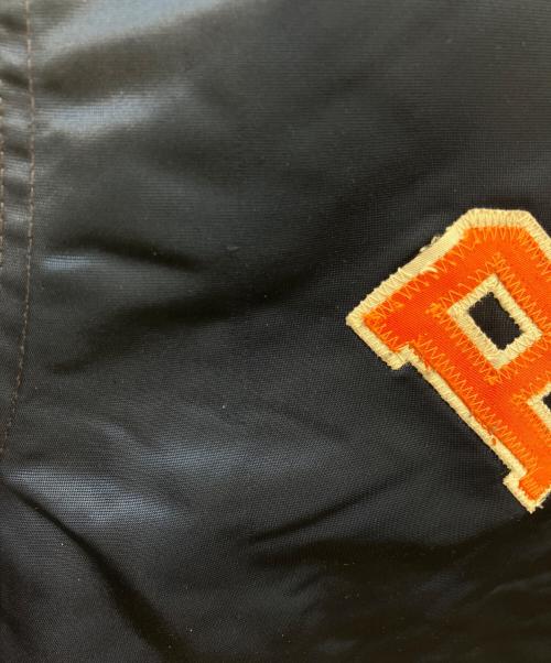 STARTER（スターター）STARTER (スターター) 90sナイロンスタジャン　CHICAGO BEARS ネイビー サイズ:Mの古着・服飾アイテム