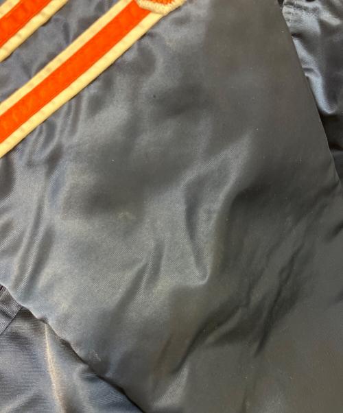 STARTER（スターター）STARTER (スターター) 90sナイロンスタジャン　CHICAGO BEARS ネイビー サイズ:Mの古着・服飾アイテム