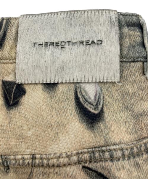 THRED THREAD（ザレッドスレッド）THRED THREAD (ザレッドスレッド) S print sweat1 toys ブルー サイズ:Freeの古着・服飾アイテム