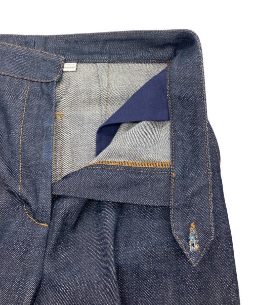BURBERRY LONDON（バーバリーロンドン）BURBERRY LONDON (バーバリーロンドン) TBロゴデニムパンツ インディゴ サイズ:25の古着・服飾アイテム
