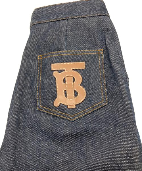 BURBERRY LONDON（バーバリーロンドン）BURBERRY LONDON (バーバリーロンドン) TBロゴデニムパンツ インディゴ サイズ:25の古着・服飾アイテム