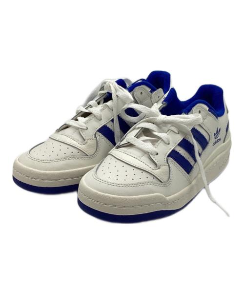 adidas（アディダス）adidas (アディダス) Forum Low CL ブルー×ホワイト サイズ:23cmの古着・服飾アイテム