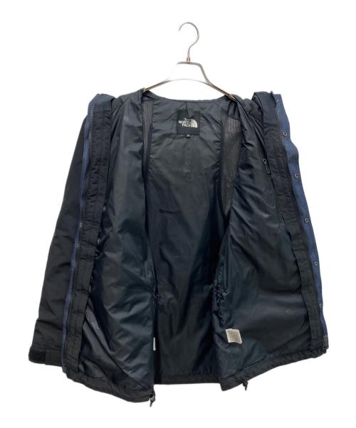 THE NORTH FACE（ザ ノース フェイス）THE NORTH FACE (ザ ノース フェイス) Mountain Light Denim Jacket ブラック×インディゴ サイズ:Mの古着・服飾アイテム