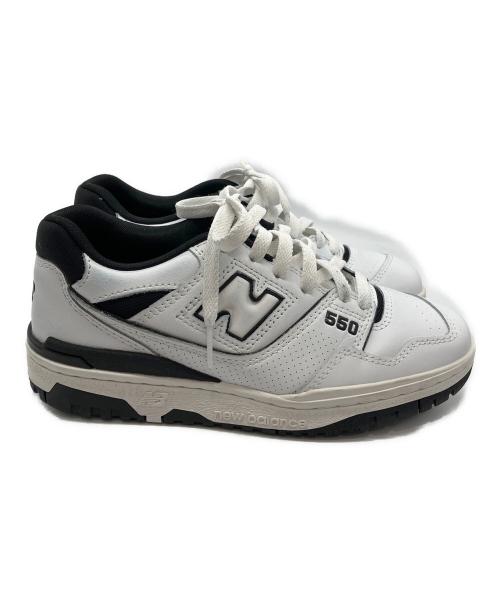 NEW BALANCE（ニューバランス）NEW BALANCE (ニューバランス) BB550 ホワイト サイズ:23の古着・服飾アイテム