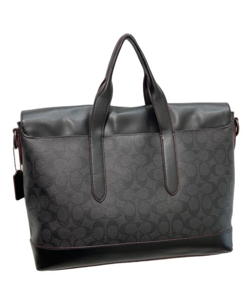 COACH（コーチ）COACH (コーチ) カミルトン2WAYバッグ　シグネチャー ブラック サイズ:-の古着・服飾アイテム