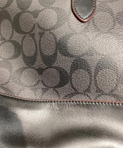 COACH（コーチ）COACH (コーチ) カミルトン2WAYバッグ　シグネチャー ブラック サイズ:-の古着・服飾アイテム