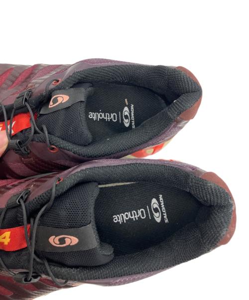 SALOMON（サロモン）SALOMON (サロモン) SNEAKERS XT-4 レッド サイズ:27.5cmの古着・服飾アイテム