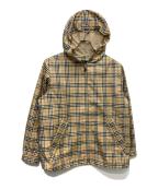 BURBERRY GOLFバーバリーゴルフ）の古着「ノバチェックジャケット」｜ベージュ